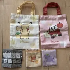 ポケットモンスター トートバッグ＆ポーチセット vol8 4点セット