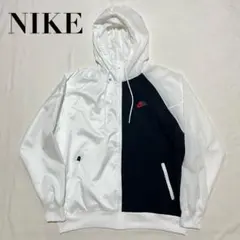 NIKE ナイキ ナイロンジャケット パーカー フーディー XXL ツートン