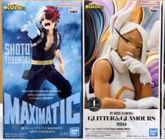 僕のヒーローアカデミア 轟焦凍 ミルコ フィギュア ヒロアカ 2点セット