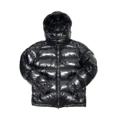 【美品】MONCLER MAYAダウンジャケット ブラック 0