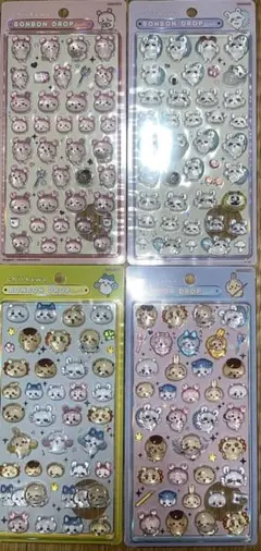 正規品 ちいかわ ボンボンドロップシール 4枚セット