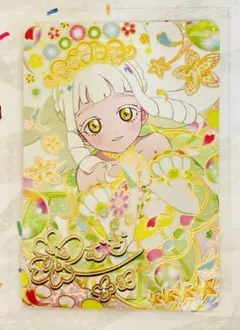 ひみつのアイプリ リング4弾 サイン フラワーバズリウムクローバー 鈴風つむぎ③