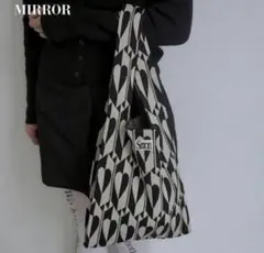 新品未開封 semon apartMent ミラー ニットバッグ - メルカリ
