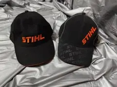 STIHL キャップ 帽子 ブラック2個セットのサムネイル