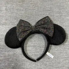ディズニー　カチューシャ　黒