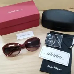 【美品】Ferragamo サングラス SF683SA-624 FERRAGAMO 国内正規品 Salvatore Ferragamo サルヴァトーレ