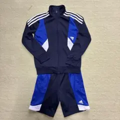 adidas アディダス キッズ ジャージ ハーフパンツセット130