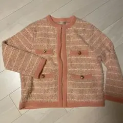 アプワイザーリッシェ　ツイードニットジャケット