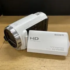 SONY HDR-CX535 ハンディカム 白 予備バッテリー2個 動作品 - メルカリ