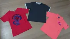 【新品】Tシャツ・ポロシャツセット（赤・グレー・蛍光ピンク）3点セット