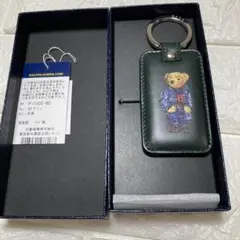 POLO RALPH LAUREN クマ刺繍キーホルダー キーリング（箱付き） - メルカリ
