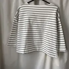 MUJI ストライプ柄 カットソー