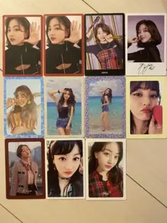 twice特典トレカ　ジヒョまとめ売り