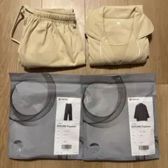 新品未使用　BAKUNE PAJAMAS ベージュ　S バクネ　パジャマタイプ