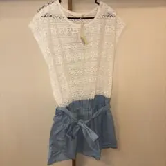 Ray Cassin ノースリーブミニワンピース