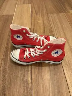 Converse All Star レッド ハイカット スニーカー