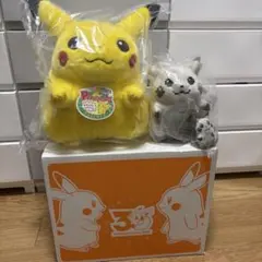 3点セット！ポケモン はじまりのピカチュウ＆おかえり！ピカチュウ ぬいぐるみ