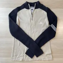 【adidas】CLIMLITE ハーフジップセーター S/P