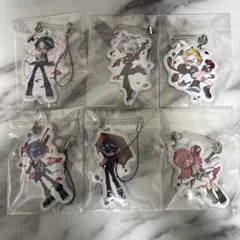 桃源暗鬼 ビニールキーホルダー　無陀野　四季　帆希　遊摺部　手術岾　水鶏