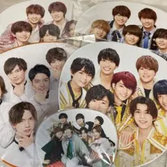なにわ男子　集合　団扇　5種セット