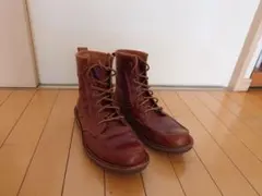 CLARKS 本革 レースアップワークブーツ