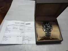 セイコー　ブラックボーイ　自動巻き　7S26-0020　ダイバー　ムーブ交換