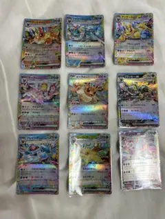 テラスタルフェス ブイズ ex コンプ コンプリート 9枚 - メルカリ