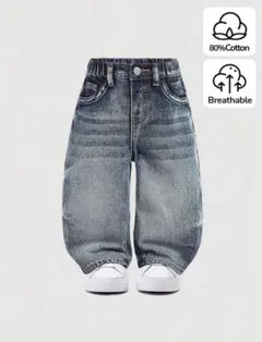 SHEIN ベビー　キッズ　デニム