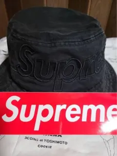 お値引き中 supreme バケットハット ブラック