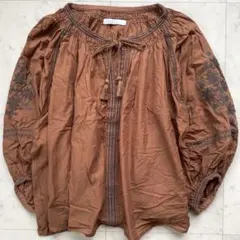 美品】NATIVE VILLAGE 綿 シルク 花柄 シャツ シアー 高級 - メルカリ