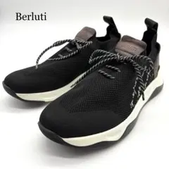 【現行☆足長サイズ】Berluti スニーカー シャドウ 刺繍 黒 12のサムネイル