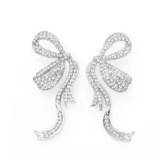 【BRIDE ME WEDDING】リボンピアス