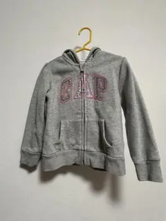 GAP グレー ジップアップパーカー