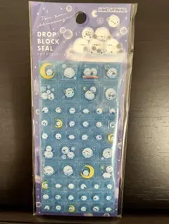 【新品正規品】ドロップブロックシール タイルシール シマエナガ カミオ