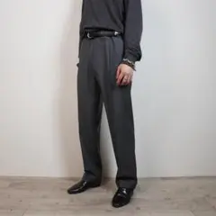 Ermenegildo Zegna 1タック ラナウールスラックス /ZW27