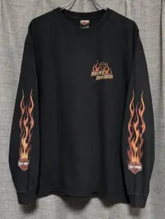 00s ハーレーダビッドソン フレイム ファイヤー ロンT