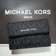 MICHAEL KORS マイケルコース 　カードケース　メンズ　ブラック