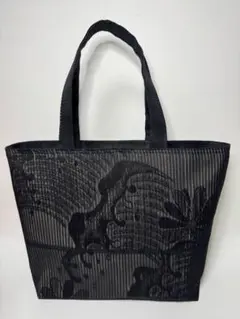 帯リメイクバッグ黒406Aマグネット付