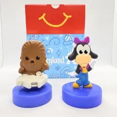 【非売品】ハッピーセット ディズニー 70周年 フィギュア 2種セット