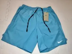 新品　ナイキ ランニングショーツ メンズ　 ライトブルーLサイズ