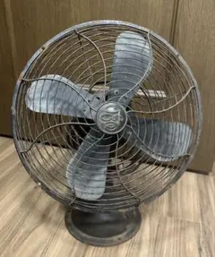 芝浦製作所 ヴィンテージの黒い扇風機(動作確認済み) - メルカリ