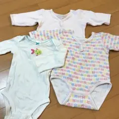 肌着 ロンパース 70cm 3枚セット