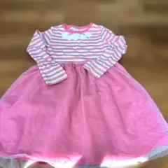 Miki House 長袖　レースワンピース 130