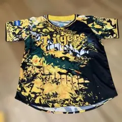 ミズノ阪神タイガース公式FCユニフォーム④上本博紀デコ刺繍ワッペン付