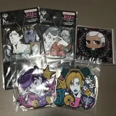 ジョジョの奇妙な冒険 一番くじ ラバーチャーム コースター まとめセット