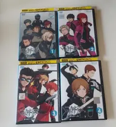 アニメ　DVD　ワールドトリガー 2ndシーズン　全4巻セット