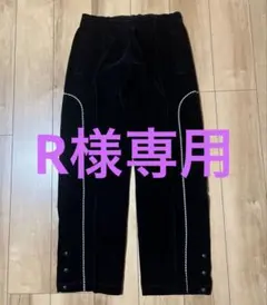 【完売品】schott ベロア ウエスタンパンツ ブラック 黒 Lサイズ