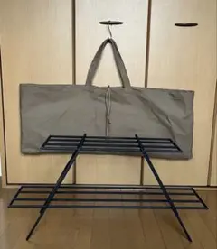 ⭐️お洒落 ウォールナットWWW_MAKINODAI 薪の台&専用ケースセット