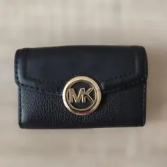 【美品】マイケルコース　MICHAEL KORS　キーケース　レザー　ブラック