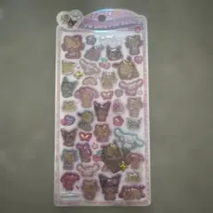 日焼けキティ　うるちゅるポップシール